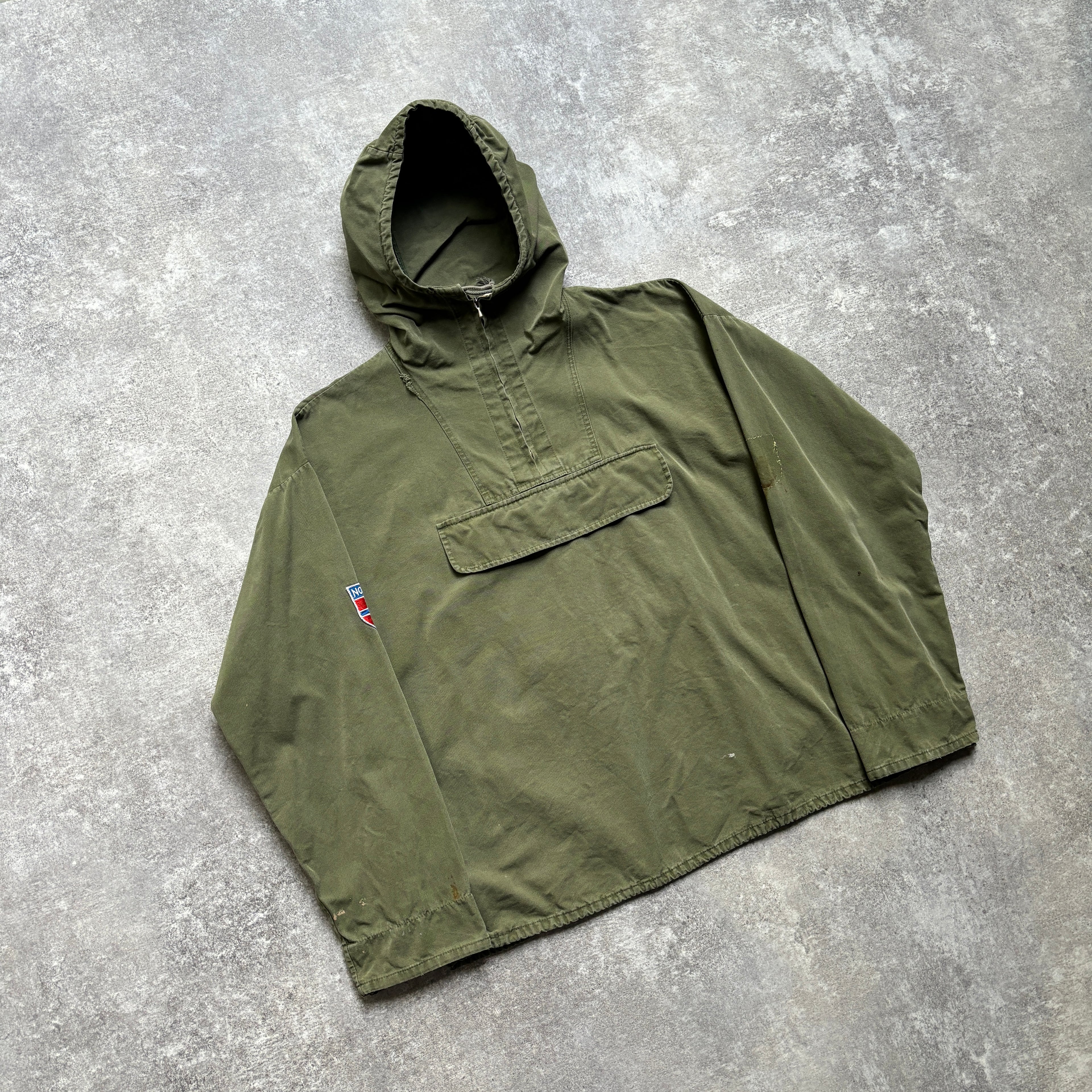 【~1970's】Vintage Norwegian Army Anorak Parka『ノルウェー軍アノラックパーカー』