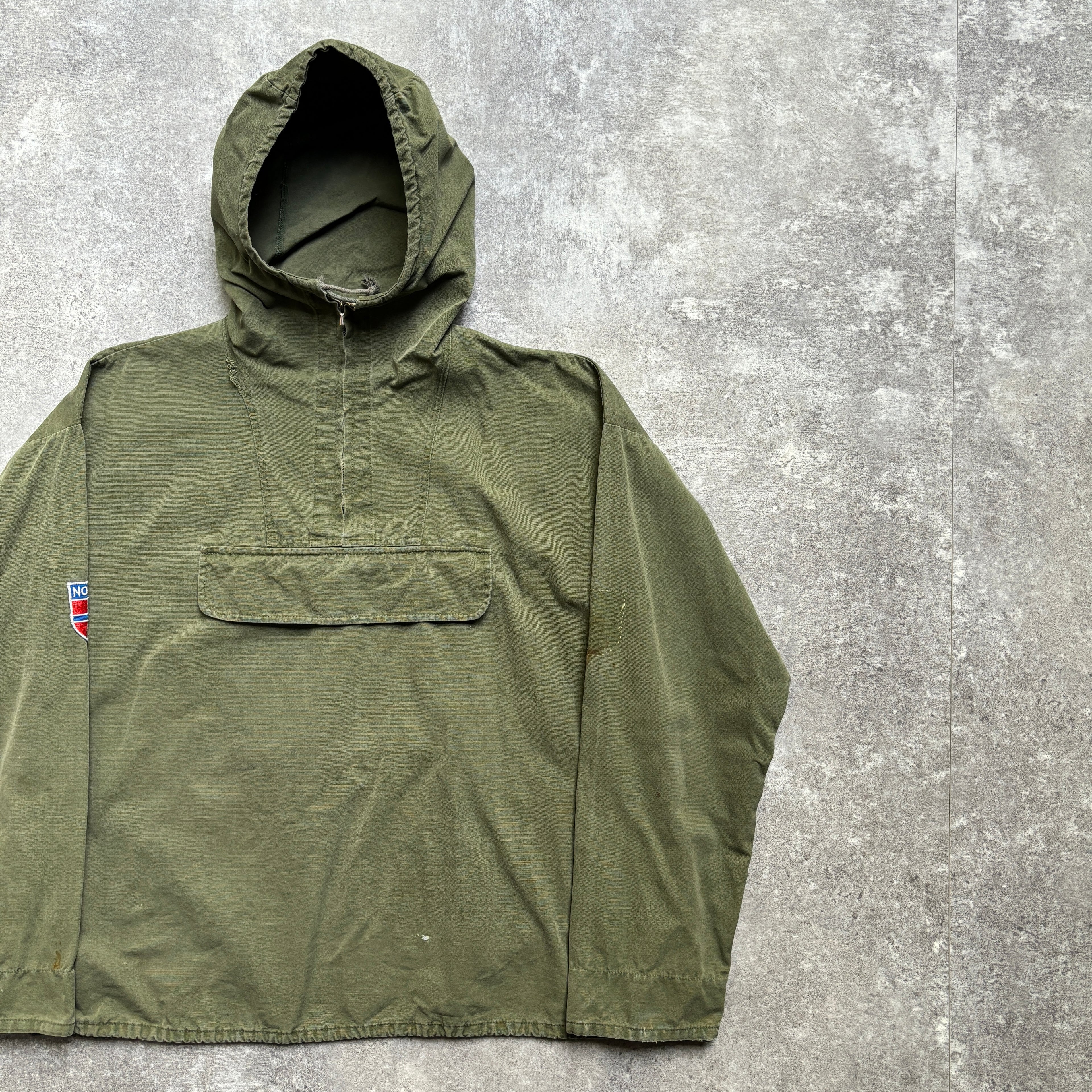 【~1970's】Vintage Norwegian Army Anorak Parka『ノルウェー軍アノラックパーカー』