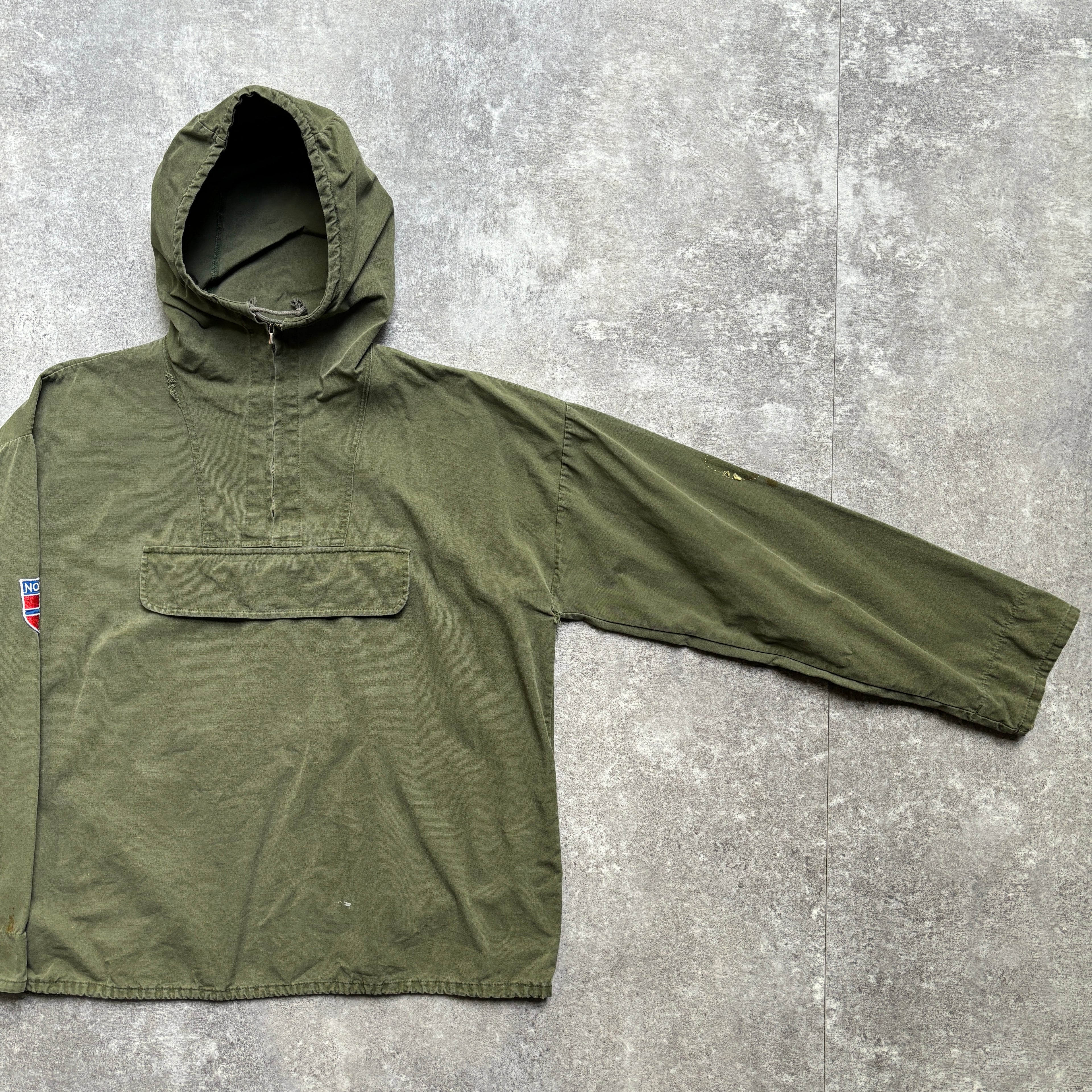 【~1970's】Vintage Norwegian Army Anorak Parka『ノルウェー軍アノラックパーカー』